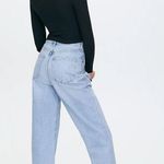 AGOLDE Fold Waistband Jeans In Sideline Photo 4