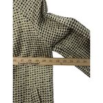 Kate Spade  New York Metallic Tweed Cropped Jacket Size L Gold Black Evening Photo 5