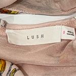 Lush Clothing Lush Pink Floral Halter Swing Dress Size Small Photo 10