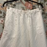 Merona Crisp White Linen Pants Photo 4
