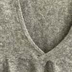 Velvet By Graham and Spencer Cashmere Sweater Dress Grey Small Gray Photo 6