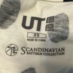 UT Uniqlo Women's XS Black Polka Dot Scandinavian Knee Length Dress Flaw Photo 12