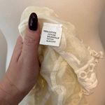 Cupshe White Boho Lace Sheer Cotton Beach Coverup Top NWT Womens Small Photo 2