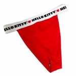 Urban Outfitters Lolli X Hello Kitty Medium  UO Exclusive Cherry Bomb High-Waisted Bikini Bottom Photo 1