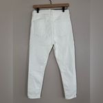 AGOLDE  Nico High Rise Slim Jeans in White size 28 $168 Photo 6