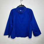 Marc Bouwer royal blue cape blazer jacket size large Photo 0
