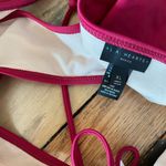 LA Hearts NWT L.A Hearts Burgundy Red Tie Bikini Bottom XL Photo 4