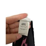 Moschino CheapandChic pink black floral A-line silk dress size Small Photo 3