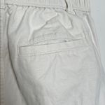 Madewell Cotton-Linen Pleated Wide-Leg Pants White Lighthouse Size 2 Photo 4