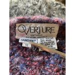 Size S//Vintage 90s Boucle Purple Wool Blend Knit Cardigan Sweater Photo 5