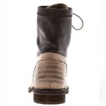 Free People Sounder Boots Tan Lace Up Boho Military Size 10/41 GUC Photo 11