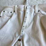 J Crew Super Skinny Jeans Womens Sz 26/28 White Stretch Denim Straight Mid Rise Photo 7