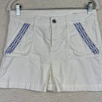 Citizens of Humanity Skirt Womens 27 White Embroidered Pockets Pleats USA Photo 0