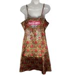 Born Hell Purgatory End All Tour Slip Dress Artscow L silky Bohn JSell Red Size L Photo 6