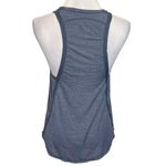 Lululemon On Track Singlet Heather Allover Steel Blue Running Tank Women Size XS Photo 3