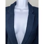 BCBGMAXAZRIA Dark Navy Blue Blazer Size L/G Career Business Jacket Photo 3