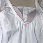 Stoney Clover Lane NWT Stoney Clover Lane White with Pink Hearts Bathing Suit 20W Photo 1
