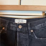 Free People  Lasso Short in Washed‎ Black Photo 2