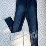 Abercrombie & Fitch  Women’s High Rise Dark Wash Blue Denim Skinny Jeans 10 Photo 0