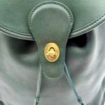 Coach  Bottle Green Leather Weekend Backpack Large Daypack 9943 USA COA Photo 4