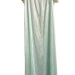 Deena Vintage Seafoam Lace Accented Nightgown NEW Blue Size M Photo 0
