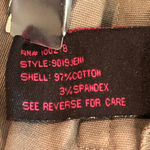 Last Kiss Jacket Womens Juniors Large Khaki Green Button Up Belted Jacket NEW Photo 10