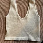 By Together V Neck Cropped Tank Top Ribbed Photo 1