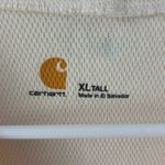 Carhartt Force Ivory Cream Waffle Knit Long Sleeve Tunic Oversized Pullover Photo 5