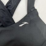 Brooks  Women's Size S ? Sports Bra Uplift Crossback Black No Padding Stretch Photo 3