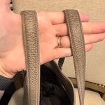 Tory Burch  Taupe Leather Tote Photo 3