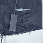 Black Orchid Black Distressed Jean Shorts NWT Size 29 Cut-Off Black Denim Shorts Photo 2