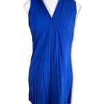 Old Navy ⭐️ Royal Blue Sleeveless Shirt Dress Photo 0