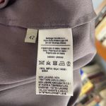 Bottega Veneta Silk Draped Neckline Gray Blouse Size 42 US 10 Photo 5