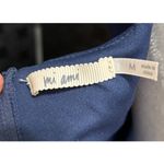 Francesca's Francesca’s Mi Ami Adessa Eyelet Mini Dress Womens M Navy Feminine Romantic Chic Photo 4