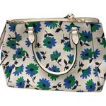 Kate Spade NEW YORK KRISTI PARK POSIES CREAM MULT PRINT SATCHEL KA700 Photo 3