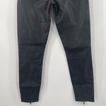 joe's jeans Size 24 The Bella 11" High Rise Skinny Coated Black Denim Stretch Photo 11