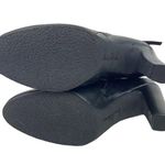 Sam Edelman * Sadee Black Leather Heeled Ankle Booties Womens Size 9 Double Zip Photo 11