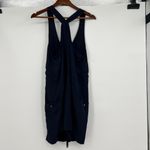 Anthropologie  ELEVENSES Navy DREE UTILITY ROMPER Relax Drawstring Jumper medium Photo 3