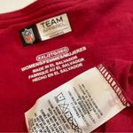 NFL NWT Atlanta Falcons  Football Red V-Neck Tee T-Shirt Top New Short Sleeve Photo 5