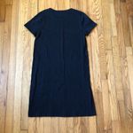 J.Crew  NWT Women's Black Short Sleeve Crewneck Knit Dress Size S Photo 6