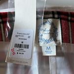 Blue Rain Francesca's  Amelia Plaid Wrap Mini Skirt Photo 3