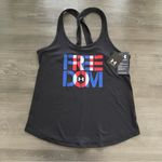 Under Armour  women crisscross back Freedom tank top black size S NWT Photo 5