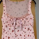 Kimchi Blue Urban Outfitters Sienna Ribbon Pink Mini Dress - Size Small Photo 4