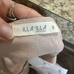 Illa Illa Tan Long Sleeve Ruffled Blouse Photo 3