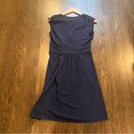 Lands' End Blue Sheath Dress V Photo 6