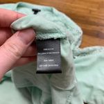 Torrid Blouse Womens Size 1X Green Top Lace Sleeve Plus V Neck Casual Comfy Photo 4