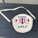 Vintage Golf Fore Crossbody Bag White Photo 0