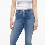 Good American x Zara Classic Bootcut Jeans Medium Wash Plus Size 30 Photo 0