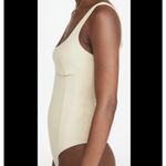 WAYF  Nude Bravado Cupped Minimaist Coastal Cowgirl Balletcore Bodysuit Photo 1