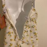 Purple Snow White Dress with Yellow and green Floral Pattern XL NWOT Photo 4